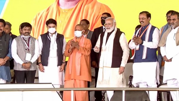 PM lays foundation stone for Noida Airport: Focused On West UP, Farmers