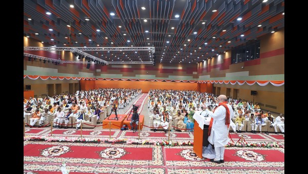 700 ಬಿಜೆಪಿ ನಾಯಕರಿಗೆ ಕ್ಲಾಸ್ ತೆಗೆದುಕೊಂಡ ಅಮಿತ್ ಶಾ 