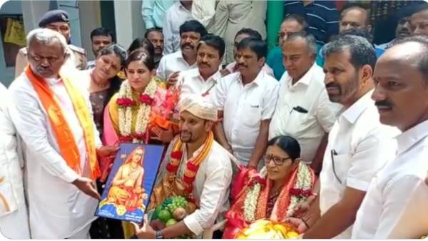 Shankaracharyas Statue Inaugurated In Kedarnath Was Built In Mysuru Shankaracharyas Statue Inaugurated In Kedarnath Was Built In Mysuru