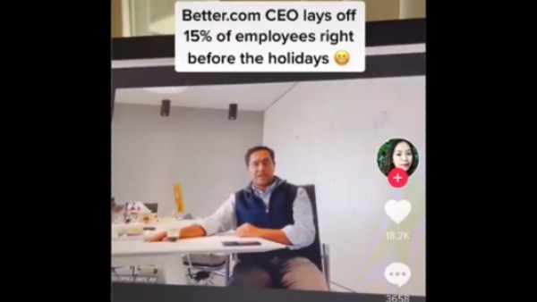 Viral Video: New-York based CEO fires 900 employees on a three-minute Zoom call Viral Video: New-York based CEO fires 900 employees on a three-minute Zoom call
