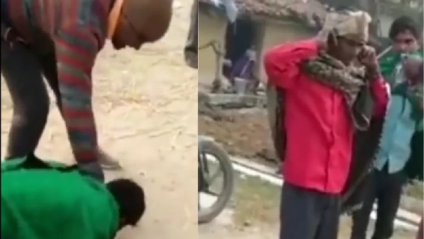 Video: Dalit refuses to vote: was forced to lick leftovers