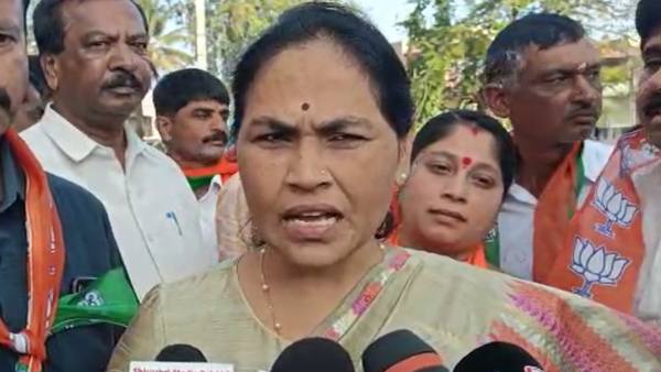 Chikkamagaluru: MES Should Be in Maharashtra, Not in Karnataka: Shobha Karandlaje