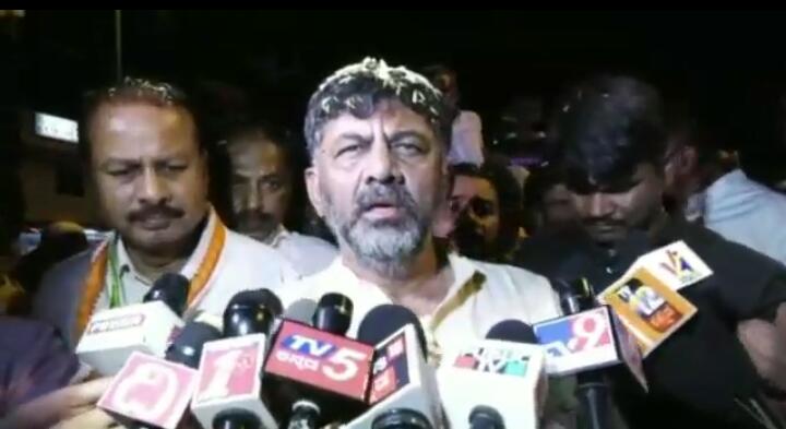 Hassan: Congress Is the Reason For HD Deve Gowda To Be Prime Minister Says DK Shivakumar