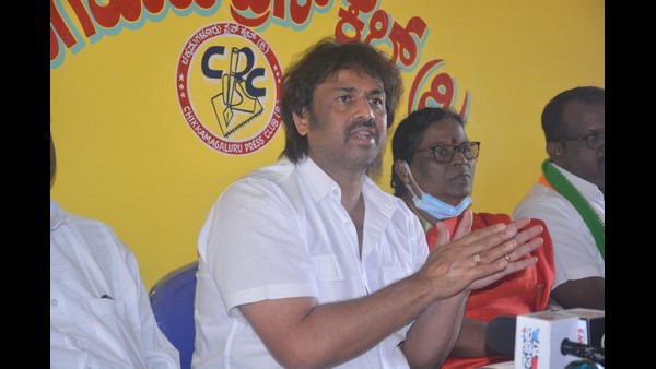 Chikkamagaluru: Congress Leader Madhu Bangarappa Expressed Outrage Against BJP Government 