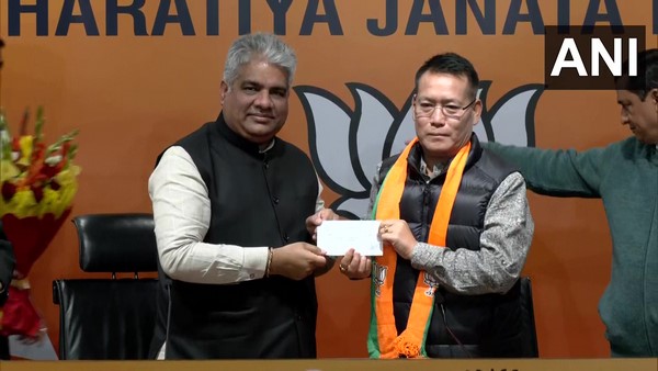 Manipur Assembly Election: Youth Affair & Sports Minister and NPP leader, Letpao Haokip joins BJP