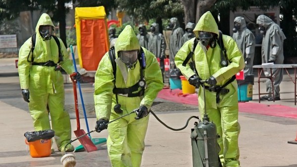 NDRF Team Conducts Mock Drill At Freedom Park in Bengaluru NDRF Team Conducts Mock Drill At Freedom Park in Bengaluru