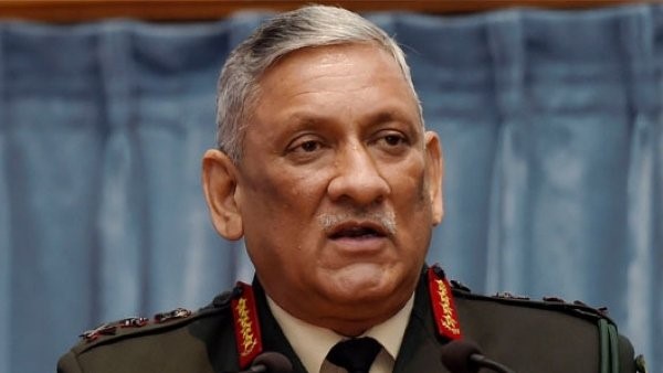 General Rawat, who survived a helicopter crash in Dimapur in 2015