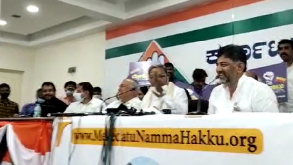  144 ಸೆಕ್ಷನ್ ಹಾಕಿದರೆ ನಾವಿಬ್ಬರೆ ಪಾದಯಾತ್ರೆ ಮಾಡುತ್ತೇವೆ