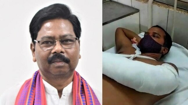 Odishas Officers Assaulted By Chair As File Not Brought; Complaint Filed Against Union Minister Bishweswar Tudu Odishas Officers Assaulted By Chair As File Not Brought; Complaint Filed Against Union Minister Bishweswar Tudu