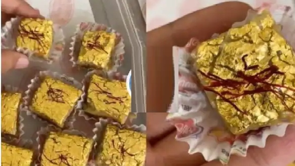 Delhi Sweet Shop Sells Gold Plated Mithai at Rs. 16,000/kg, Would You Try It?