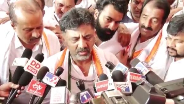 Mysuru: KPCC President DK Shivakumar Reacted On Uproar of DK Suresh And Ashwath Narayan