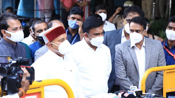 We can defeat Covid-19 only through vaccine: Health and Medical Education Minister Dr.K.Sudhakar We can defeat Covid-19 only through vaccine: Health and Medical Education Minister Dr.K.Sudhakar