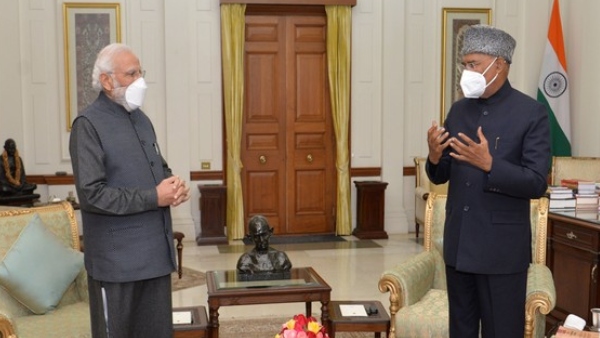 President Ram Nath Kovind meets Narendra Modi, Hears First-Hand Account Of Security Breach President Ram Nath Kovind meets Narendra Modi, Hears First-Hand Account Of Security Breach