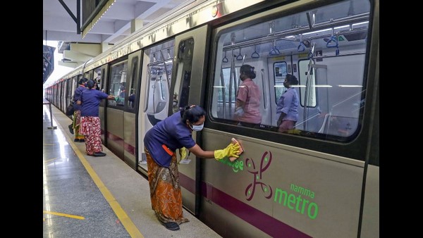 Bengaluru Metro collects Rs 1 crore fine for not wearing masks properly in stations and trains