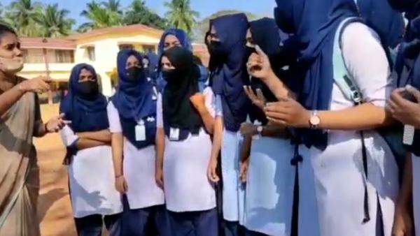 Udupi: If the Hijab Continues, We Will Wear Suffron Panche And Rudrakshi Mala; Basruru Student Outrage