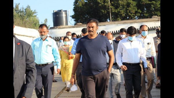 Chikkaballapur: Tourism Minister Anand Singh Visit To Nandi Hills on Today Chikkaballapur: Tourism Minister Anand Singh Visit To Nandi Hills on Today