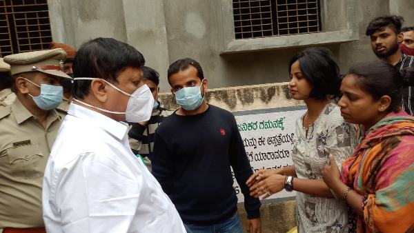 Bajrang Dal Activist Killed in Shivamogga; Stone felting and lathi charge