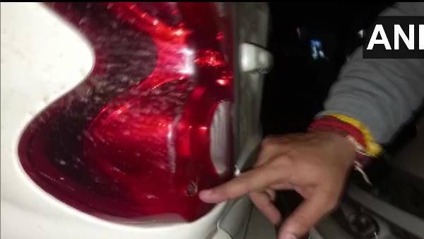 ರ್ಹಾಲ್‌ನ ಬಿಜೆಪಿ ಅಭ್ಯರ್ಥಿ ವಾಹನದ ಮೇಲೆ ದಾಳಿ