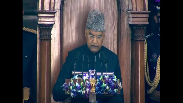 ರಾಷ್ಟ್ರಪತಿಗಳು ಉಭಯ ಸದನವನ್ನು ಉದ್ದೇಶಿಸಿ ಭಾಷಣ ರಾಷ್ಟ್ರಪತಿಗಳು ಉಭಯ ಸದನವನ್ನು ಉದ್ದೇಶಿಸಿ ಭಾಷಣ