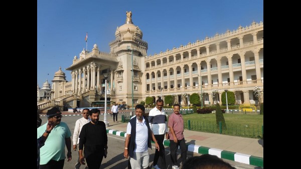 Will Protest Till KS Eshwarappa Should be dropped from Cabinet Says DK Shivakumar