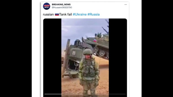 Fact Check: Old Video of Russian Military Drill Mishap Shared as From Ukrainian Battlefront