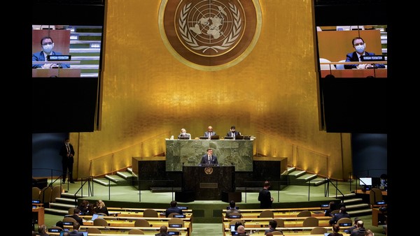  ಭಾರತದ ಪ್ರತಿನಿಧಿ ವಿಶ್ವಸಂಸ್ಥೆಯ ಸಭೆಯಲ್ಲಿ ಅಭಿಪ್ರಾಯ ಪಟ್ಟಿದ್ದಾರೆ