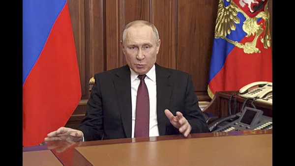  ರಷ್ಯಾ ಅಧ್ಯಕ್ಷ ವ್ಲಾಡಿಮಿರ್ ಪುಟಿನ್ ಸೂಚನೆ