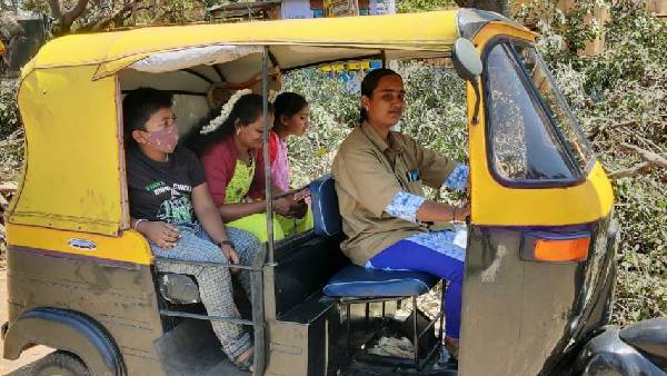 Womens Day Special: Woman Turns Into Auto Driver To Lead Life in Doddaballapur 