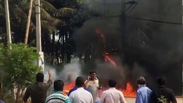 Bescom Electric Transformer Explodes and Burns Father and Daughter in Bengaluru 