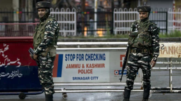jammu and kashmir: Burqa clad woman hurls petrol bomb at CRPF camp in Sopore; Watch Video