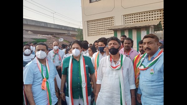  ಕೆಪಿಸಿಸಿ ಅಧ್ಯಕ್ಷ ಡಿ.ಕೆ.ಶಿವಕುಮಾರ್ ಅವರನ್ನು ಗೋವಾಗೆ ಕಳುಹಿಸಿದ ಹೈಕಮಾಂಡ್