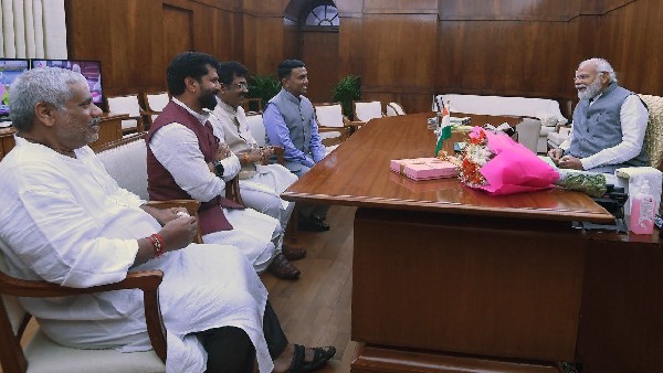 Pramod Sawant Meets PM Narendra Modi