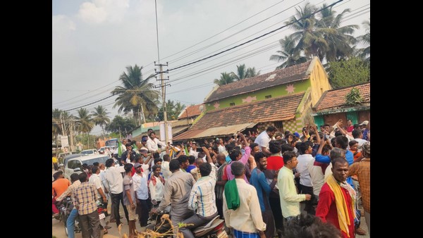 JDS Youth State President Nikhil Kumaraswamys Three-days Tour In Channapattana Constituency JDS Youth State President Nikhil Kumaraswamys Three-days Tour In Channapattana Constituency