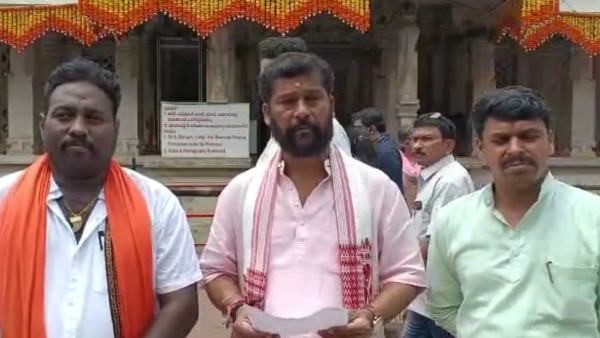VHP Demands To End Salam Pooje in The Name Of Tipu Sultan In Kolluru Mookambika Temple