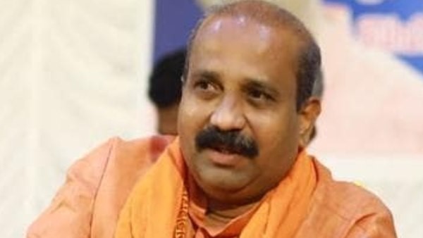 BJP MLA Raghupati Bhat Supported the Halal Meat Boycott Campaign BJP MLA Raghupati Bhat Supported the Halal Meat Boycott Campaign