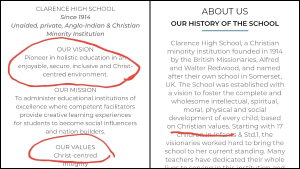 Bible Education Controversy: Bengaluru Clarence School Principal and Bishop Gave Clarification