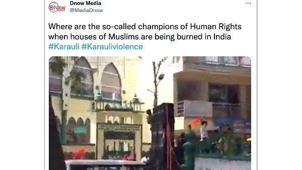 Fact check: Violence in Karauli: likened to the procession in Kolar 