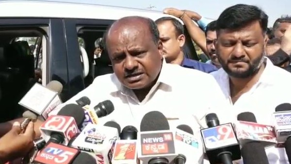 Hassan: Former CM HD Kumaraswamy Outraged Against Opposition Leader Siddaramaiaha 