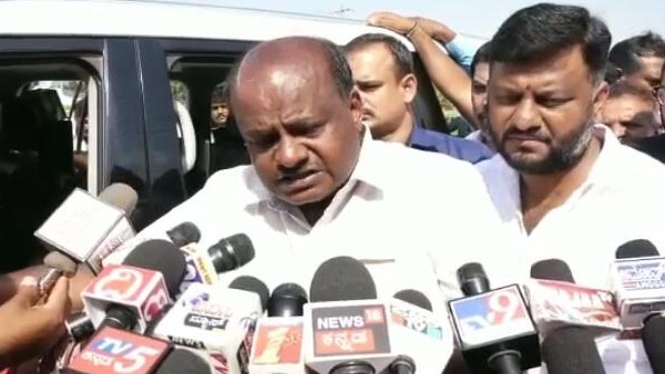 Hassan: Former CM HD Kumaraswamy Outraged Against Opposition Leader Siddaramaiaha 