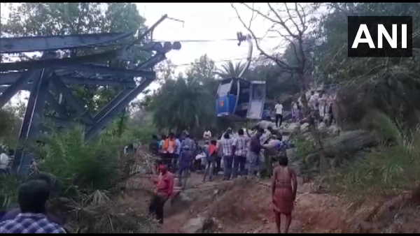 Jharkhand Ropeway Accident : 2 Dead, Several Injured