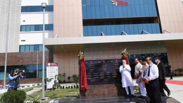 PM Narendra Modi and Ratan Tata Inaugurated 7 Sophisticated Cancer Hospital in Assam