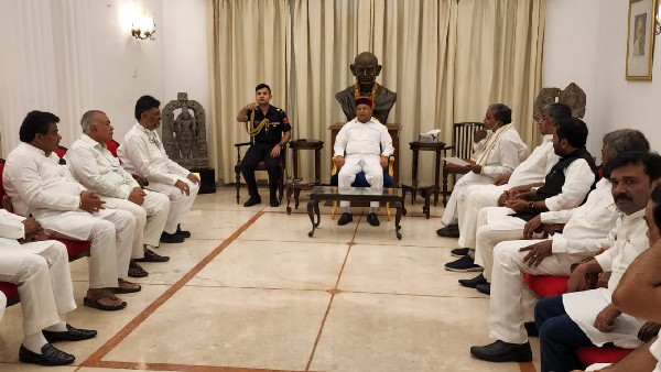 Santosh Suicide Case: Congress Delegation Meets Governor to Complaint aganist KS Eshwarappa