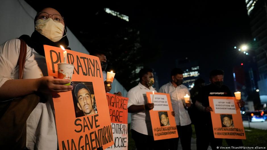 Nagaenthran Dharmalingam was executed on Wednesday despite his lawyers arguing that he was mentally impaired Nagaenthran Dharmalingam was executed on Wednesday despite his lawyers arguing that he was mentally impaired