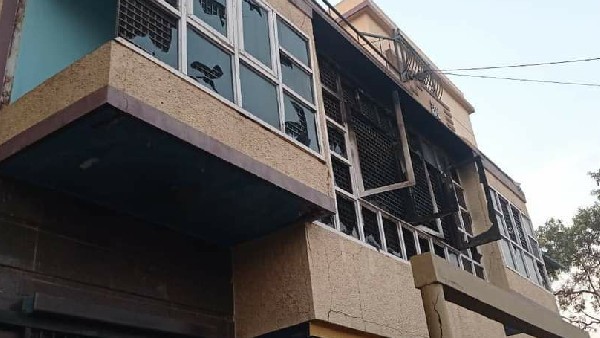 Hagaribommanahalli: Four of A Family dead after Fire broke out due to electrical short circuit of AC 