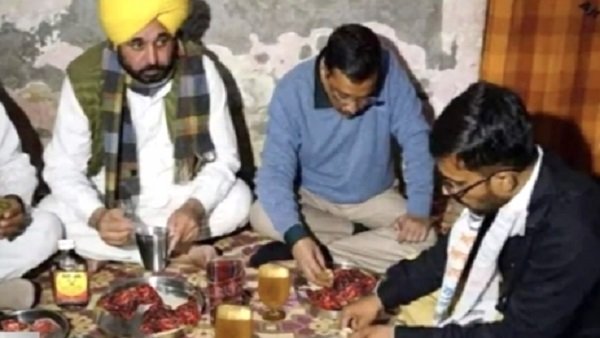 Fact check: Kejriwal and Bhagwant Mann are drinking together