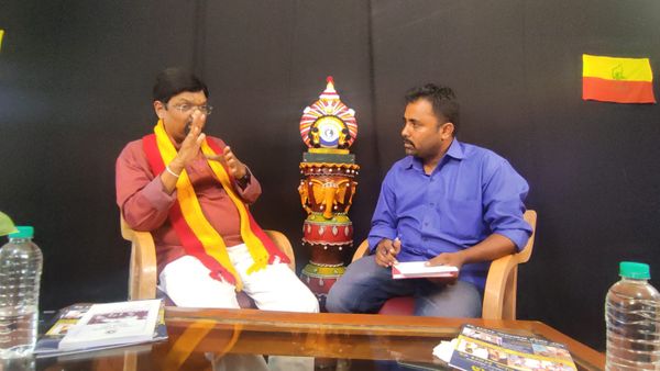 Kannada Sahitya Parishat President Mahesh Joshi Interesting Talk With Oneindia Web Portal 