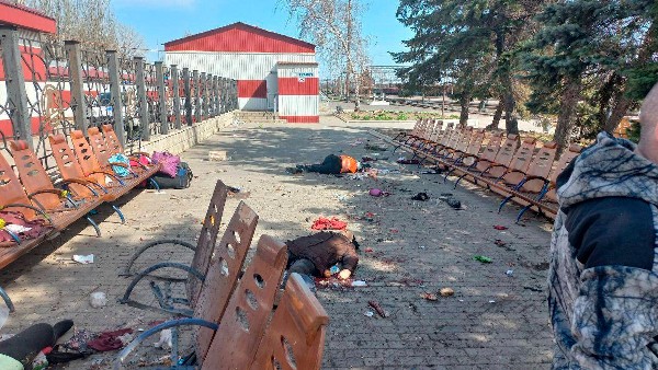 Russia Ukraine War : Russia denies Ukraine Train station attack that killed over 39 Russia Ukraine War : Russia denies Ukraine Train station attack that killed over 39
