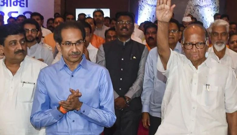 Hanuman Chalis Row: Sharad Pawar Met Maharashtra Chief Minister Uddhav Thackeray At His Residence Hanuman Chalis Row: Sharad Pawar Met Maharashtra Chief Minister Uddhav Thackeray At His Residence