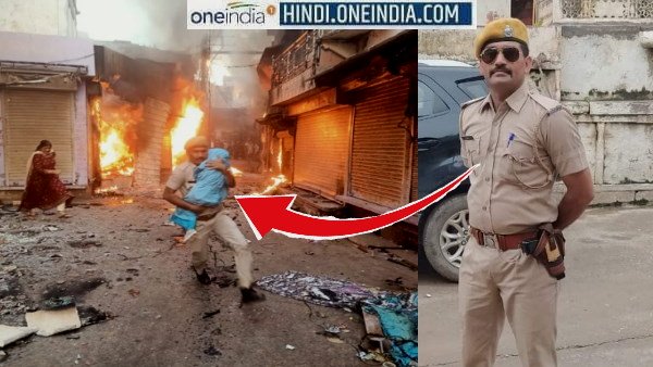  Rajasthan Karauli Violence: Police Saved the Child