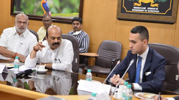 Basavaraj Bommai Meets Italian External Affairs Minister 